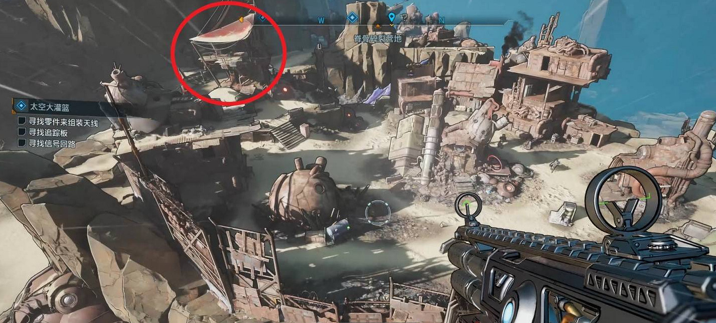 《邊緣禁地4》太空大灌籃支線任務完成方法