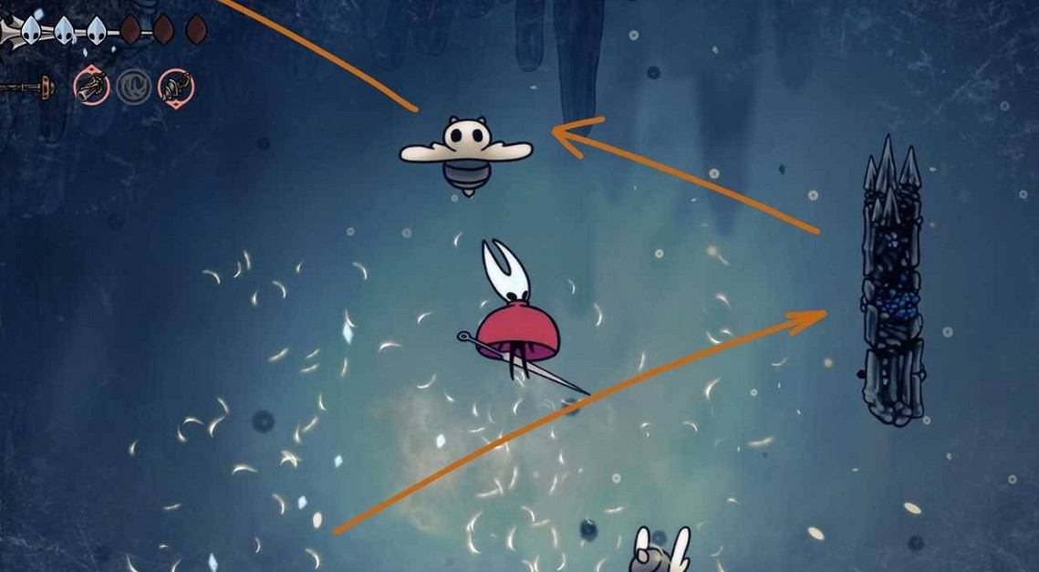 《空洞騎士絲之歌》二段跳解鎖方式