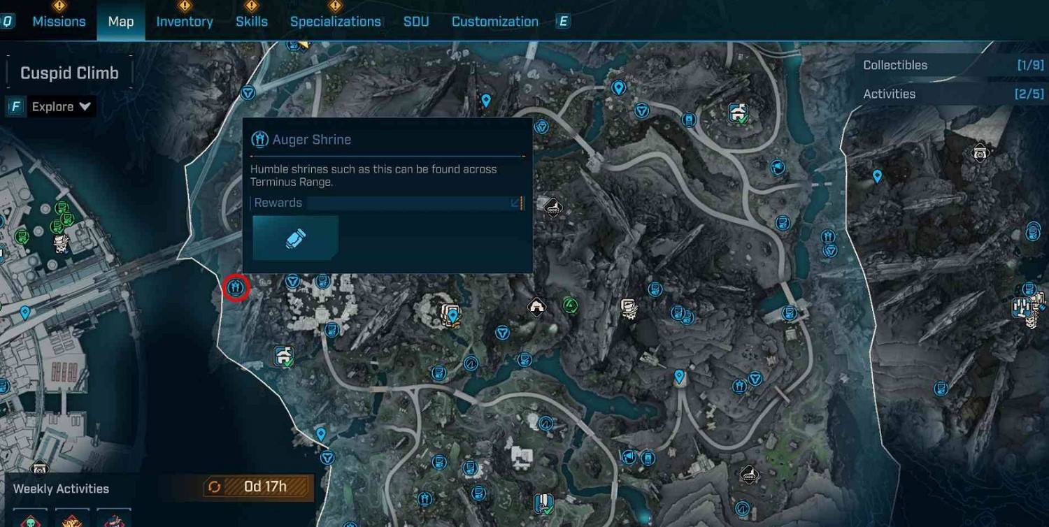 《邊緣禁地4》全強化人神殿位置一覽 《邊緣禁地4》全強化人神殿位置一覽