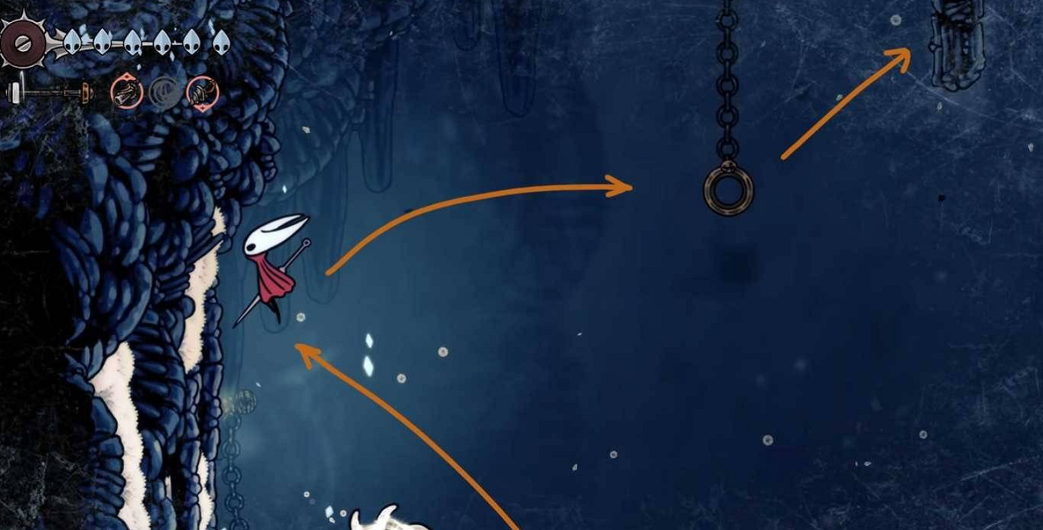 《空洞騎士絲之歌》二段跳解鎖方式