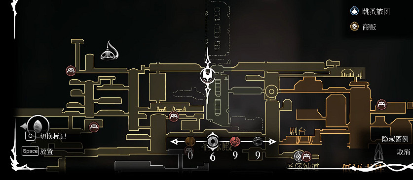 《空洞騎士絲之歌》憶廊地圖獲得方式