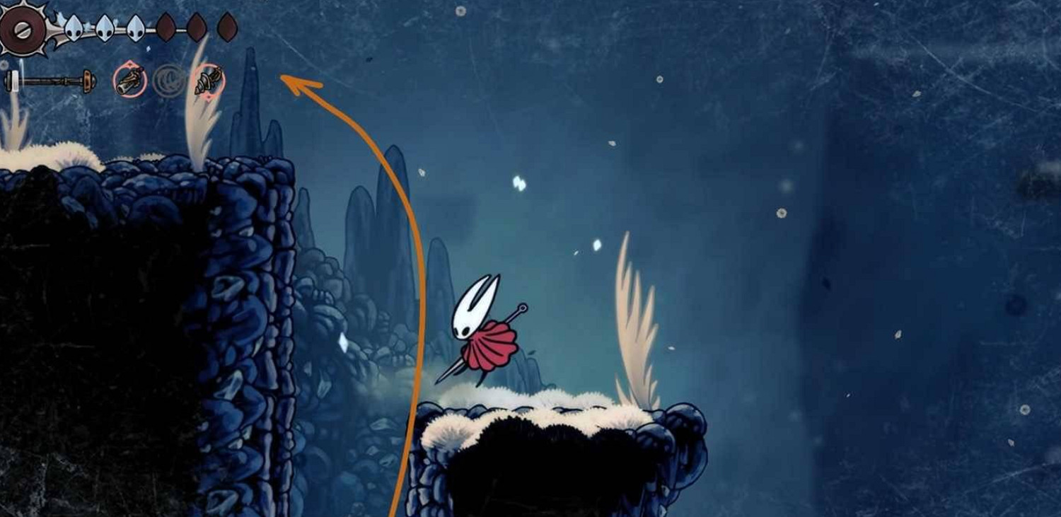 《空洞騎士絲之歌》二段跳解鎖方式