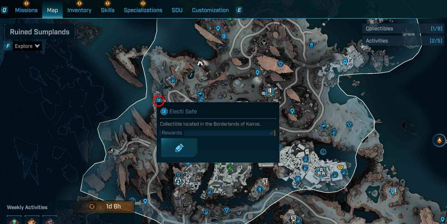 《邊緣禁地4》全神選城保險箱位置一覽