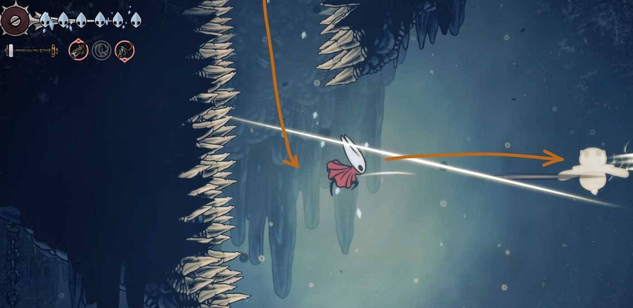 《空洞騎士絲之歌》二段跳解鎖方式