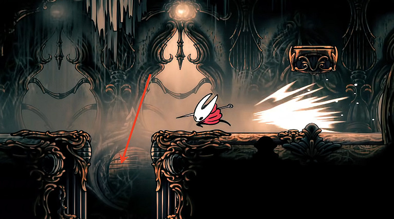 《空洞騎士絲之歌》白愈廳進入方式