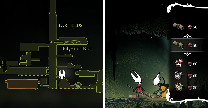 《空洞騎士：絲之鴿》全地圖流程路線圖文攻略