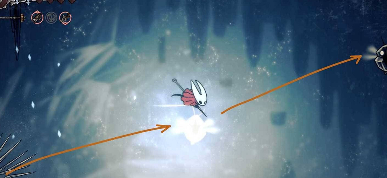 《空洞騎士絲之歌》二段跳解鎖方式