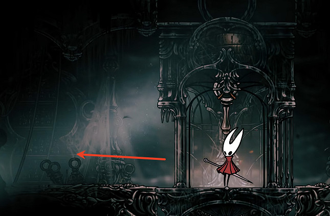 《空洞騎士絲之歌》白愈廳進入方式