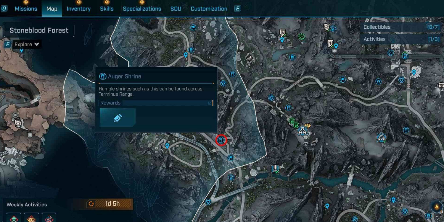 《邊緣禁地4》全強化人神殿位置一覽 《邊緣禁地4》全強化人神殿位置一覽