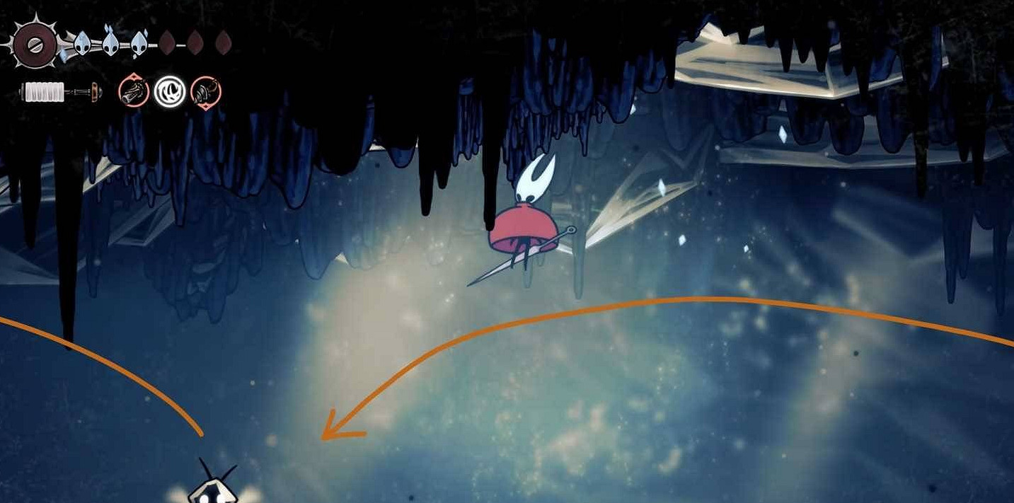 《空洞騎士絲之歌》二段跳解鎖方式