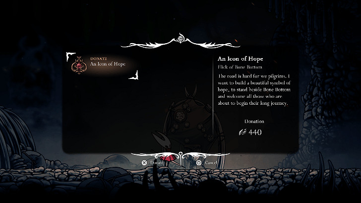 《空洞騎士絲之歌》希望豐碑支線攻略