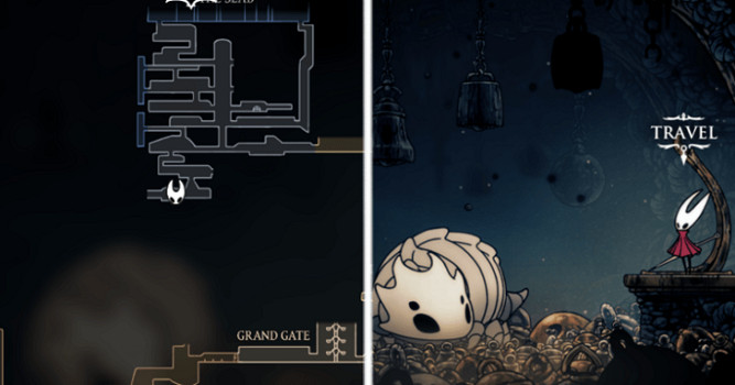 《空洞騎士：絲之鴿》全地圖流程路線圖文攻略 (第19頁：聖堡工廠→費耶山)