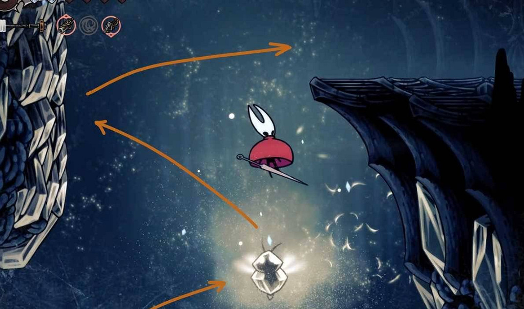 《空洞騎士絲之歌》二段跳解鎖方式