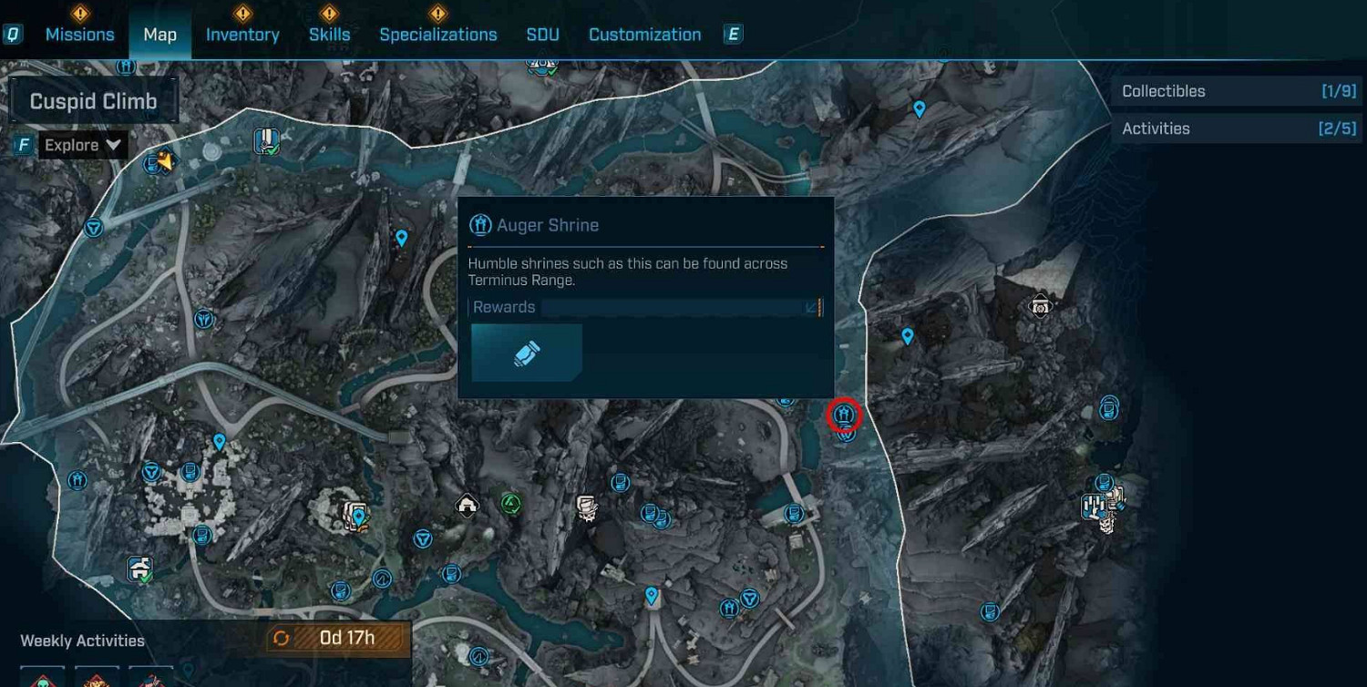 《邊緣禁地4》全強化人神殿位置一覽 《邊緣禁地4》全強化人神殿位置一覽