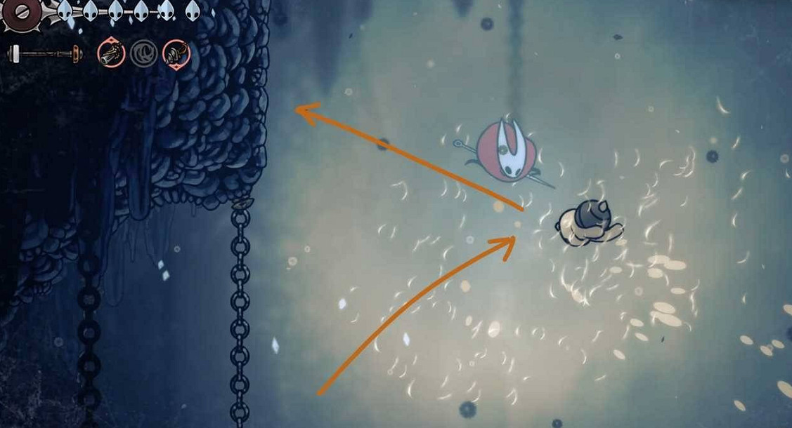 《空洞騎士絲之歌》二段跳解鎖方式