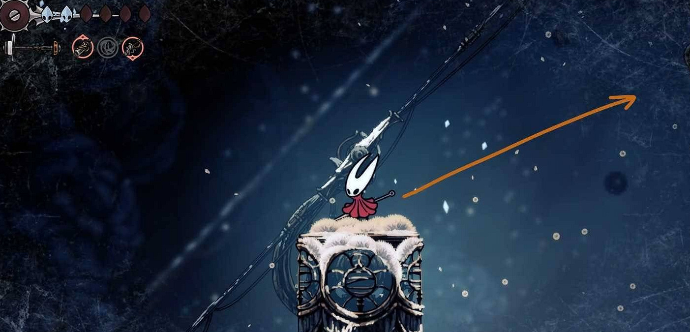 《空洞騎士絲之歌》二段跳解鎖方式