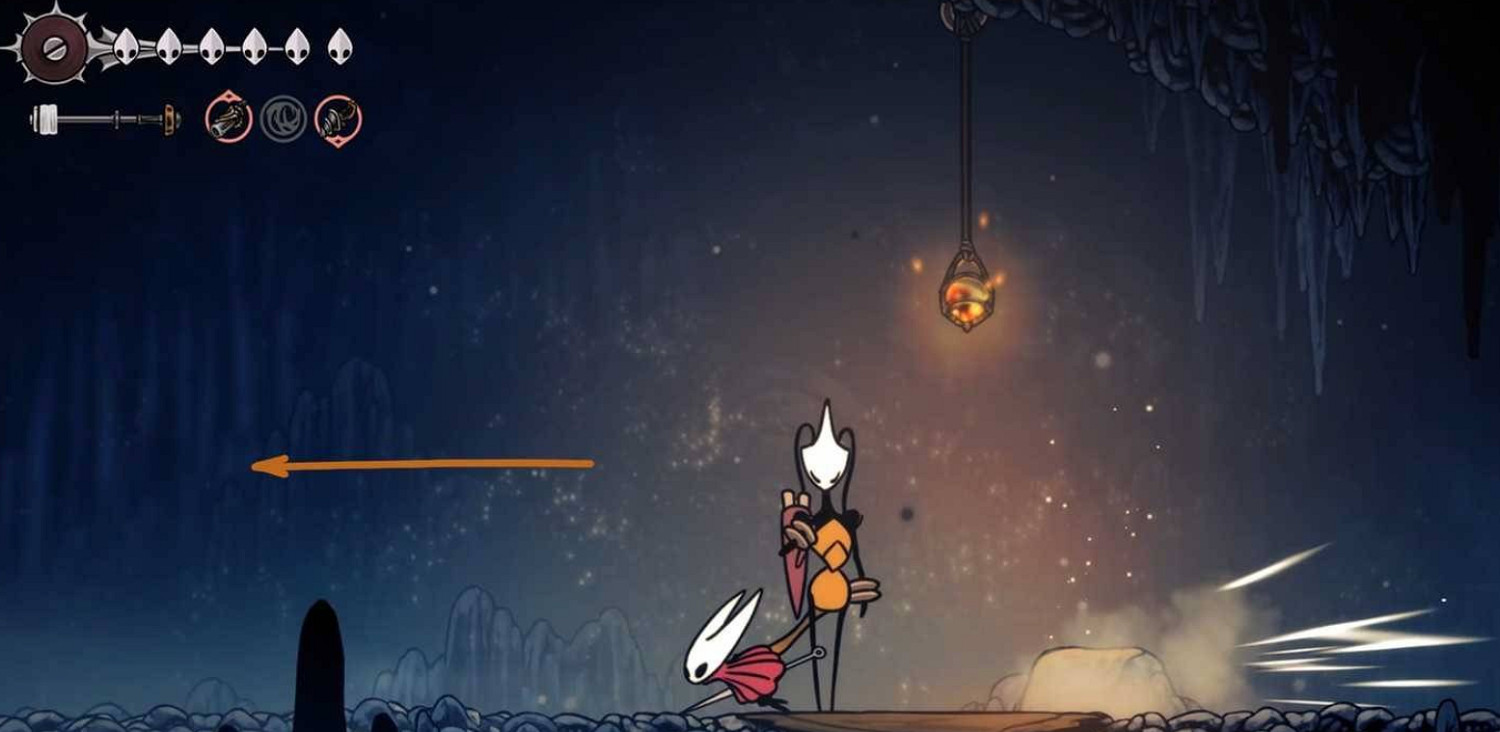 《空洞騎士絲之歌》二段跳解鎖方式