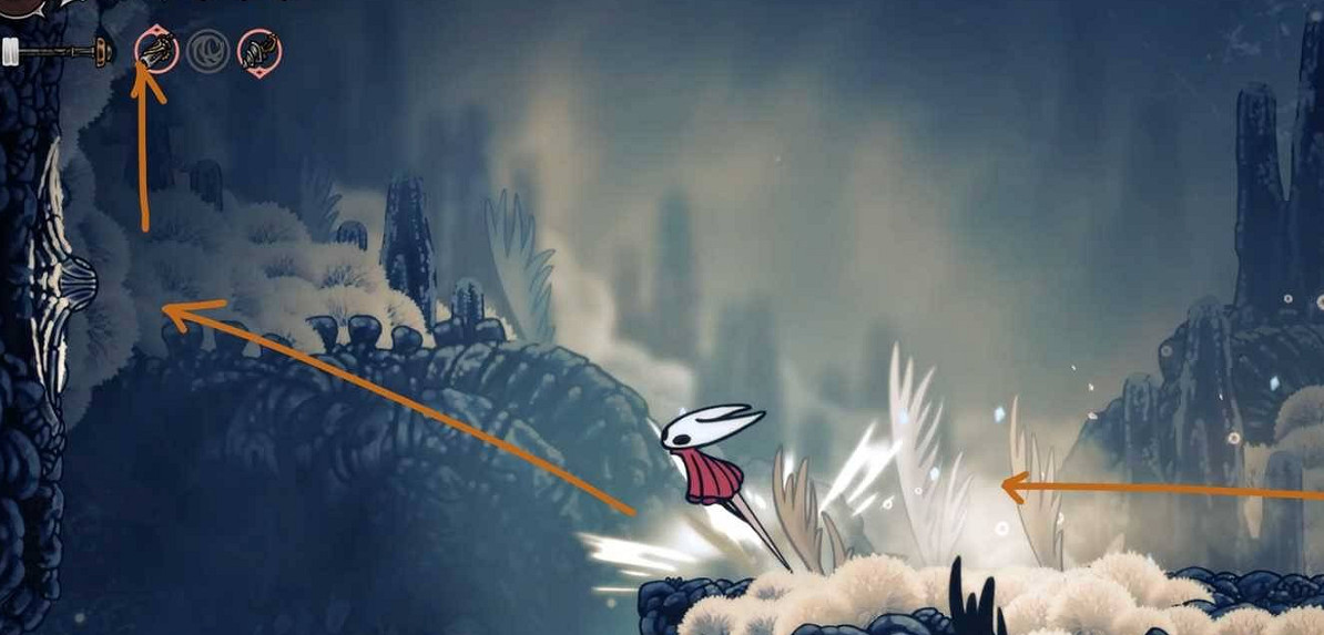 《空洞騎士絲之歌》二段跳解鎖方式