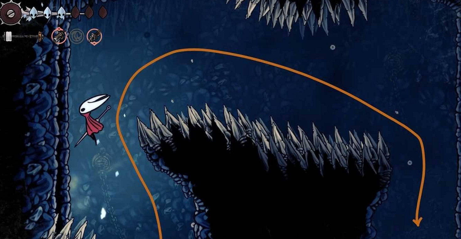 《空洞騎士絲之歌》二段跳解鎖方式