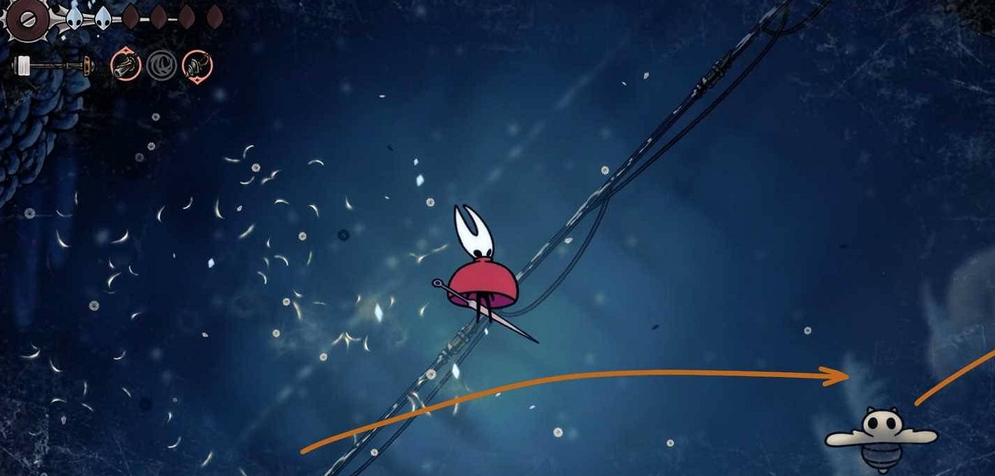 《空洞騎士絲之歌》二段跳解鎖方式