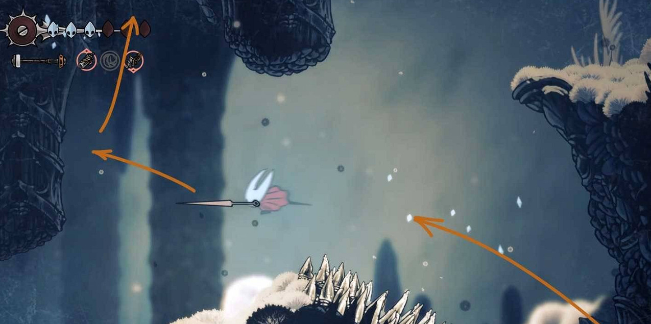 《空洞騎士絲之歌》二段跳解鎖方式