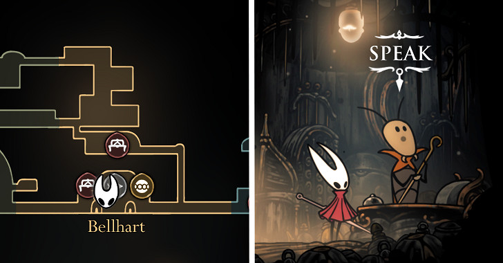 《空洞騎士：絲之鴿》全地圖流程路線圖文攻略