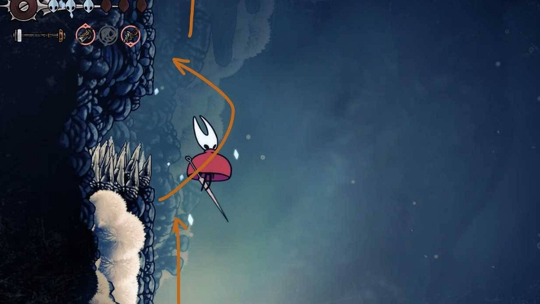 《空洞騎士絲之歌》二段跳解鎖方式