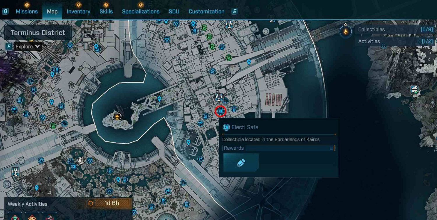 《邊緣禁地4》全神選城保險箱位置一覽