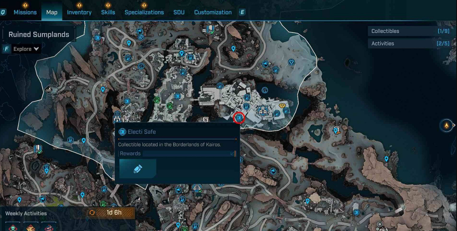 《邊緣禁地4》全神選城保險箱位置一覽