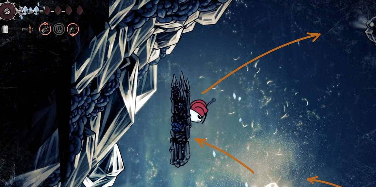 《空洞騎士絲之歌》二段跳解鎖方式