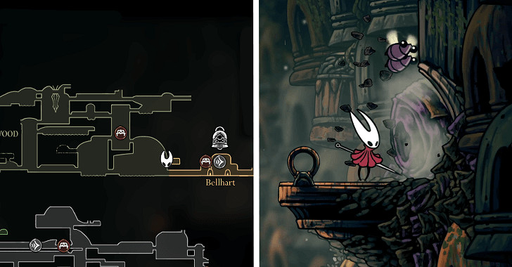 《空洞騎士：絲之鴿》全地圖流程路線圖文攻略