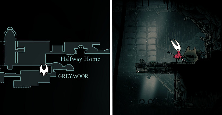 《空洞騎士：絲之鴿》全地圖流程路線圖文攻略