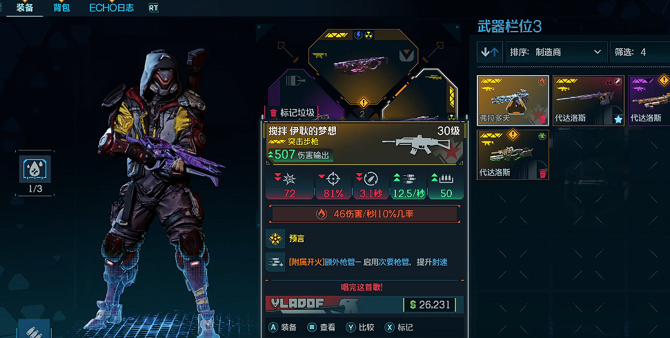 《邊緣禁地4》全Boss掉落橙裝一覽