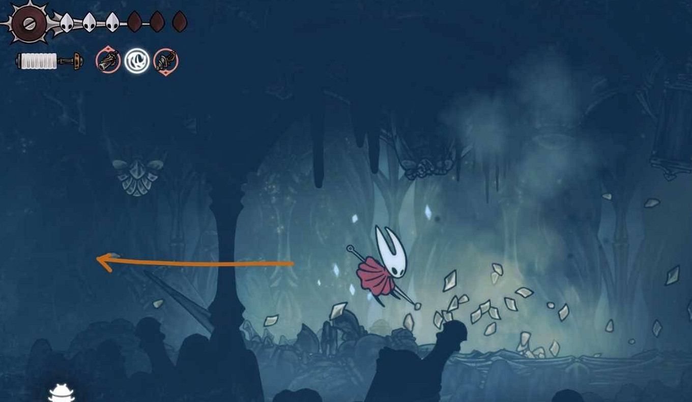 《空洞騎士絲之歌》二段跳解鎖方式