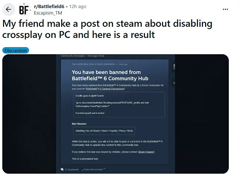 《戰地風雲6》被封號條件介紹