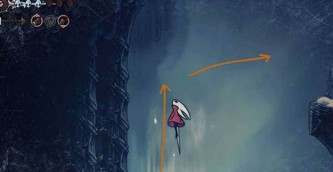 《空洞騎士絲之歌》二段跳解鎖方式