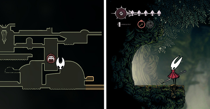 《空洞騎士：絲之鴿》全地圖流程路線圖文攻略