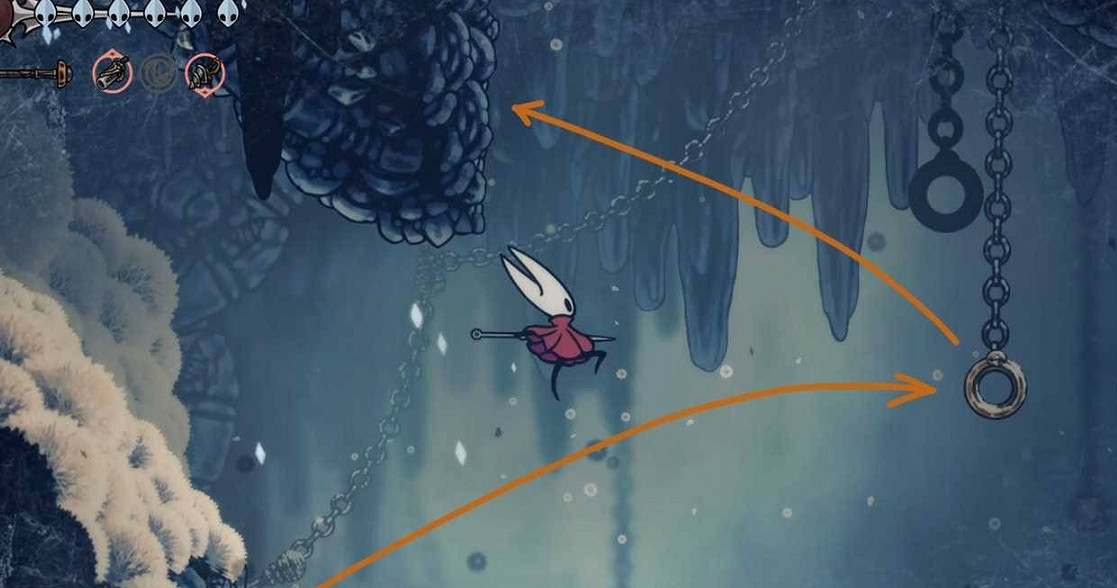 《空洞騎士絲之歌》二段跳解鎖方式