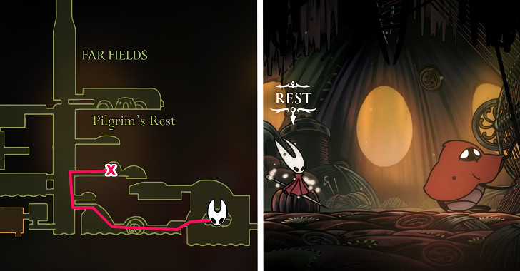 《空洞騎士：絲之鴿》全地圖流程路線圖文攻略