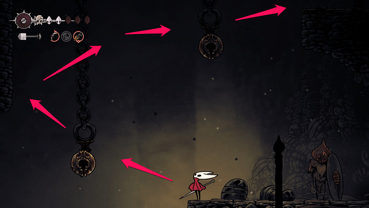 《空洞騎士：絲之鴿》全地圖流程路線圖文攻略