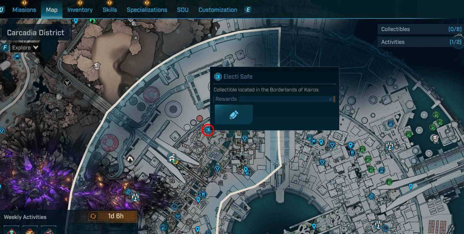 《邊緣禁地4》全神選城保險箱位置一覽