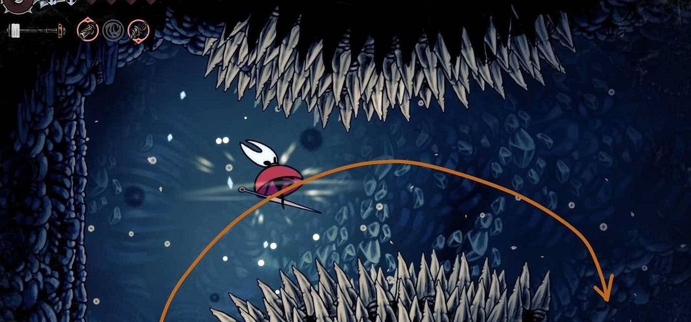 《空洞騎士絲之歌》二段跳解鎖方式