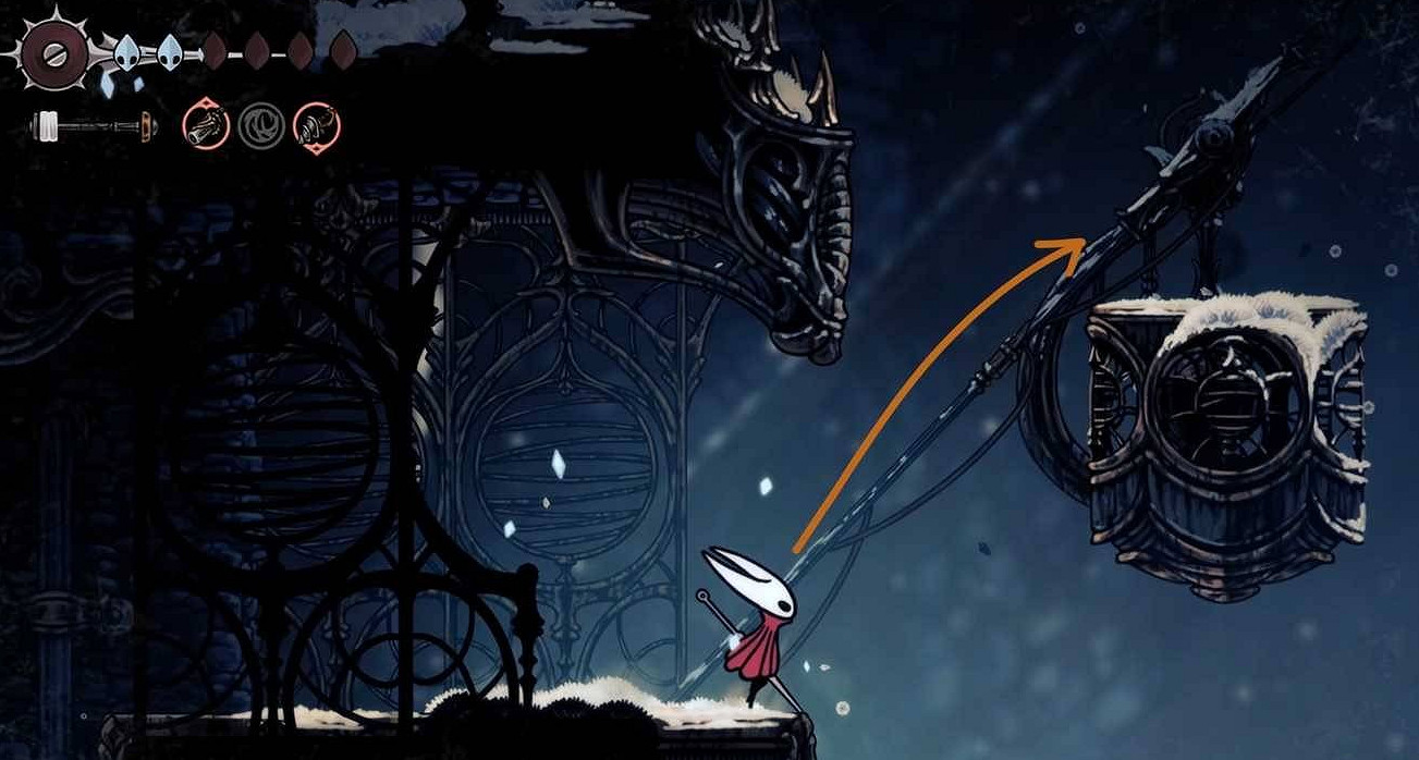 《空洞騎士絲之歌》二段跳解鎖方式