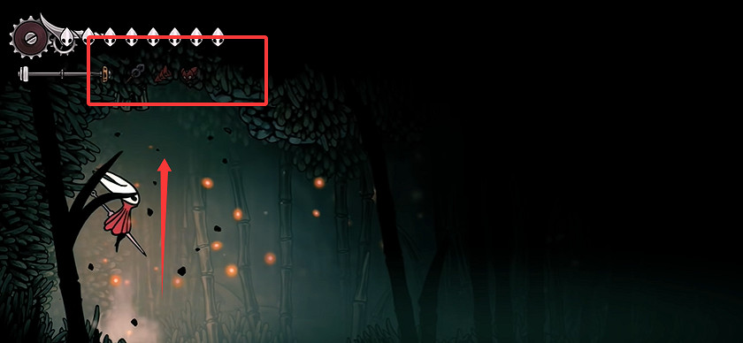 《空洞騎士絲之歌》火靈竹林入口位置介紹