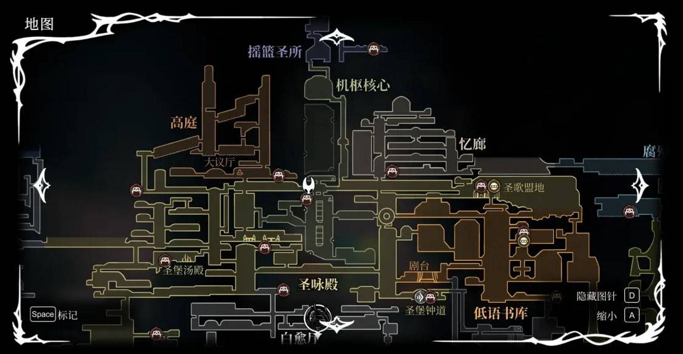 《空洞騎士絲之歌》失落的翠庭進入方法 《空洞騎士絲之歌》失落的翠庭進入方法