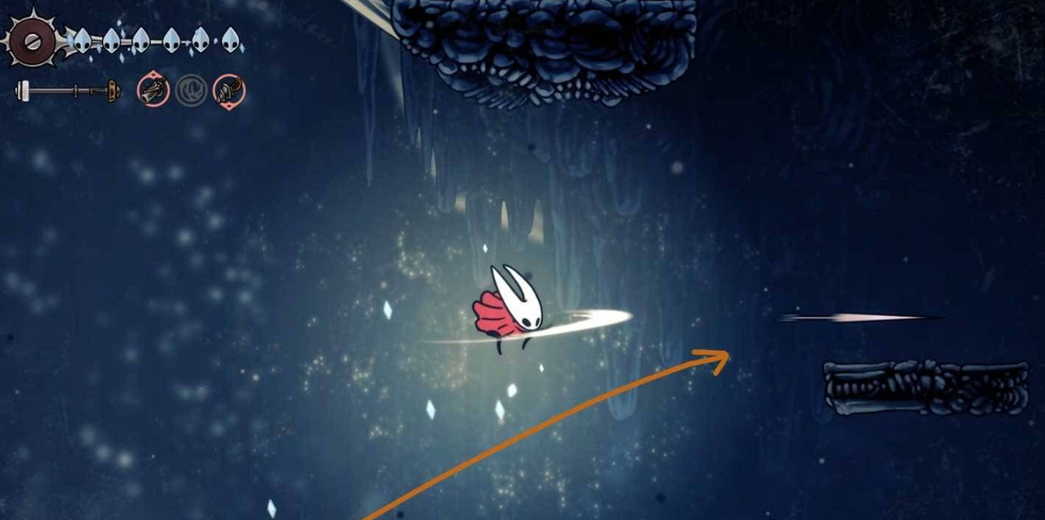 《空洞騎士絲之歌》二段跳解鎖方式