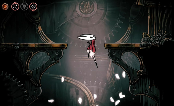 《空洞騎士絲之歌》機心部件使用方法