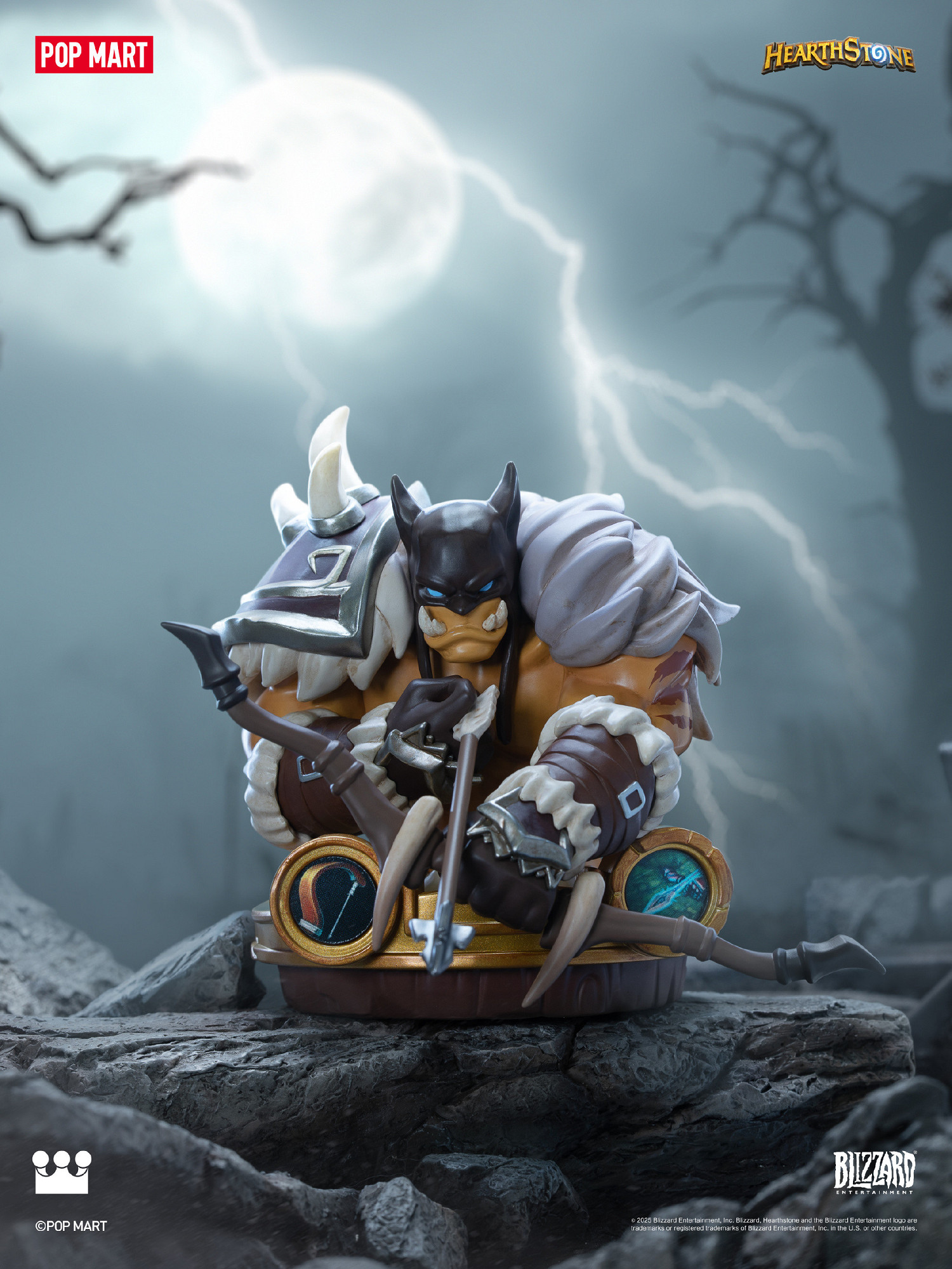 泡泡瑪特連動《爐石戰記》！推出酒館傳奇系列盲盒