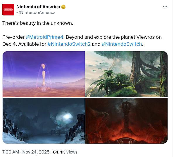 《銀河戰士Prime4》新場景畫面：細節藏著未知之美!