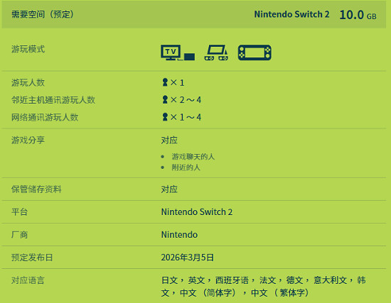 售價449港元!《寶可夢 Pokopia》NS2版實體封面曝光 售價449港元!《寶可夢 Pokopia》NS2版實體封面曝光